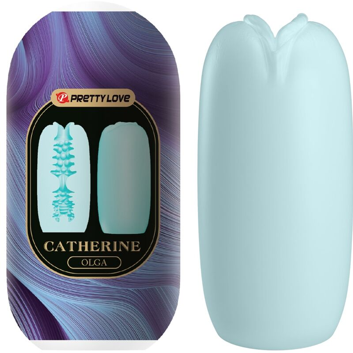 PRETTY LOVE - OLGA MASTURBADOR MASCULINO AZUL 1