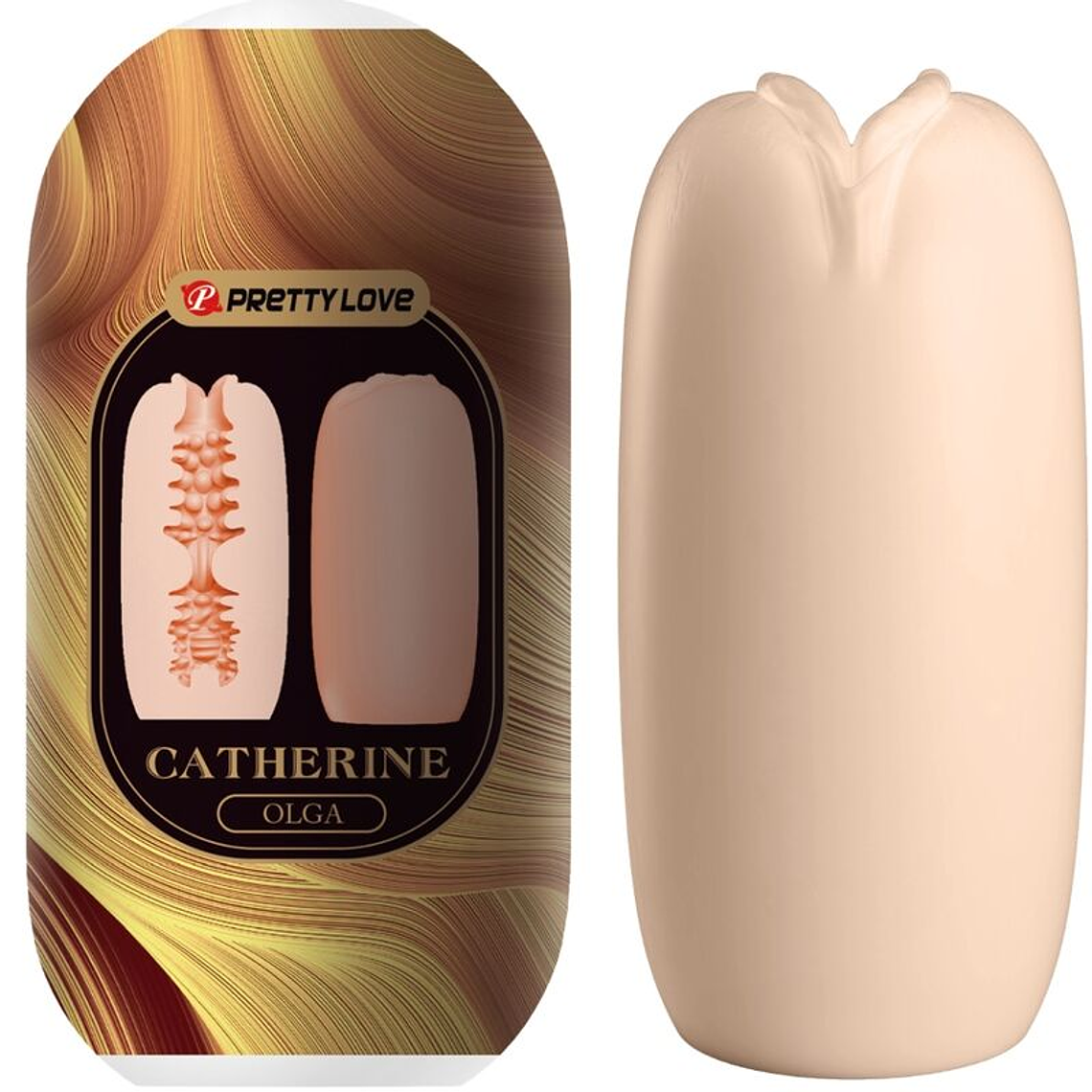 PRETTY LOVE - OLGA MASTURBADOR MASCULINO CARNE 1