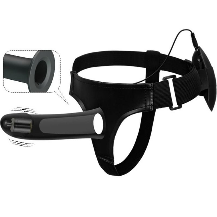 PRETTY LOVE - VITO STRAP ON COM DILDO OCO E VIBRAO 17.3 CM 1