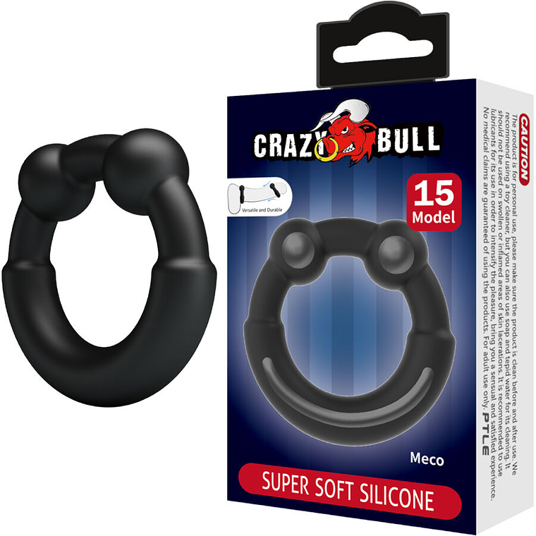CRAZY BULL - ANEL DE SILICONE MECO MODELO 15 1