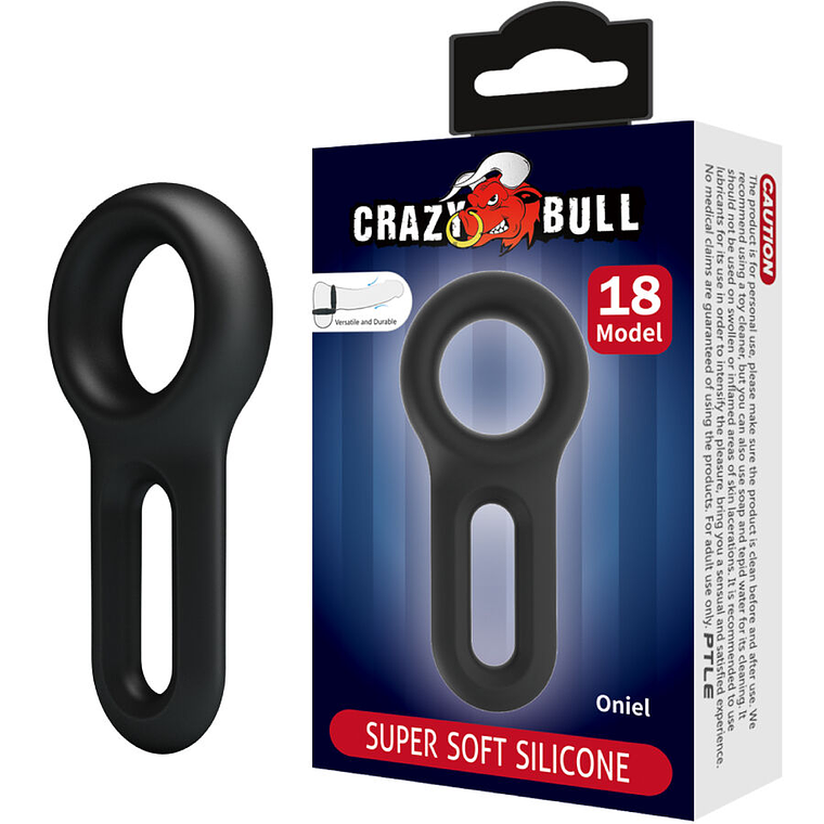 CRAZY BULL - ANEL DE SILICONE ONIEL MODELO 18 1