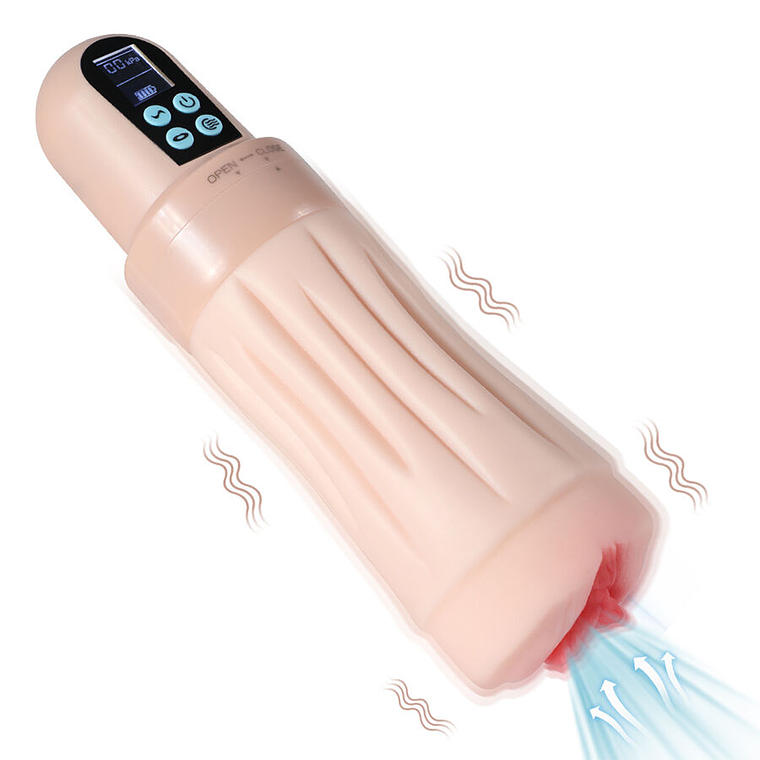 XISE - SUCTROKER V3.0 III MASTURBADOR VAGINAL COM VIBRAÇÃO 1
