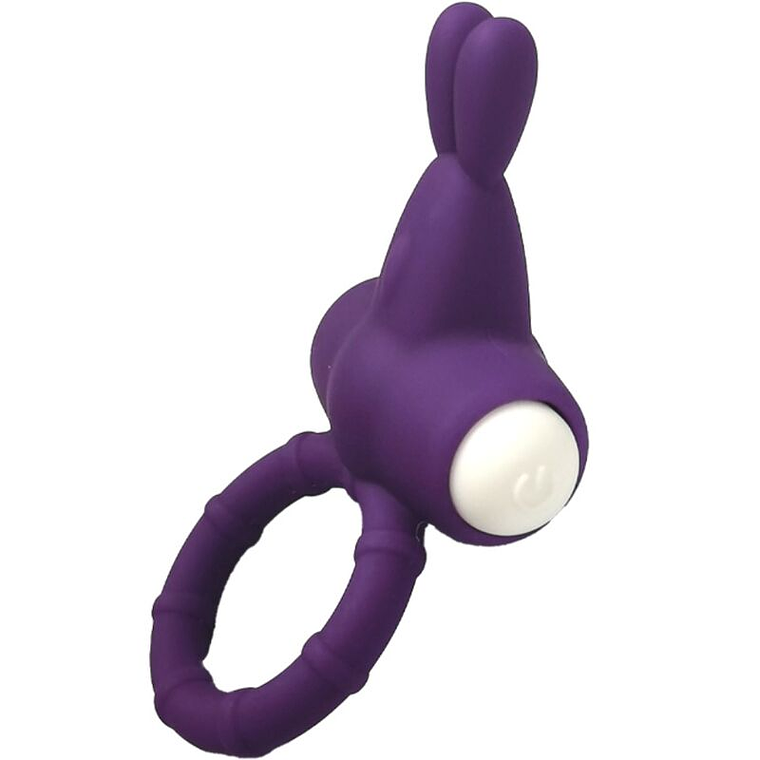 ARMONY - MS BUNNY ANEL VIBRADOR SILICONE ROXO 1