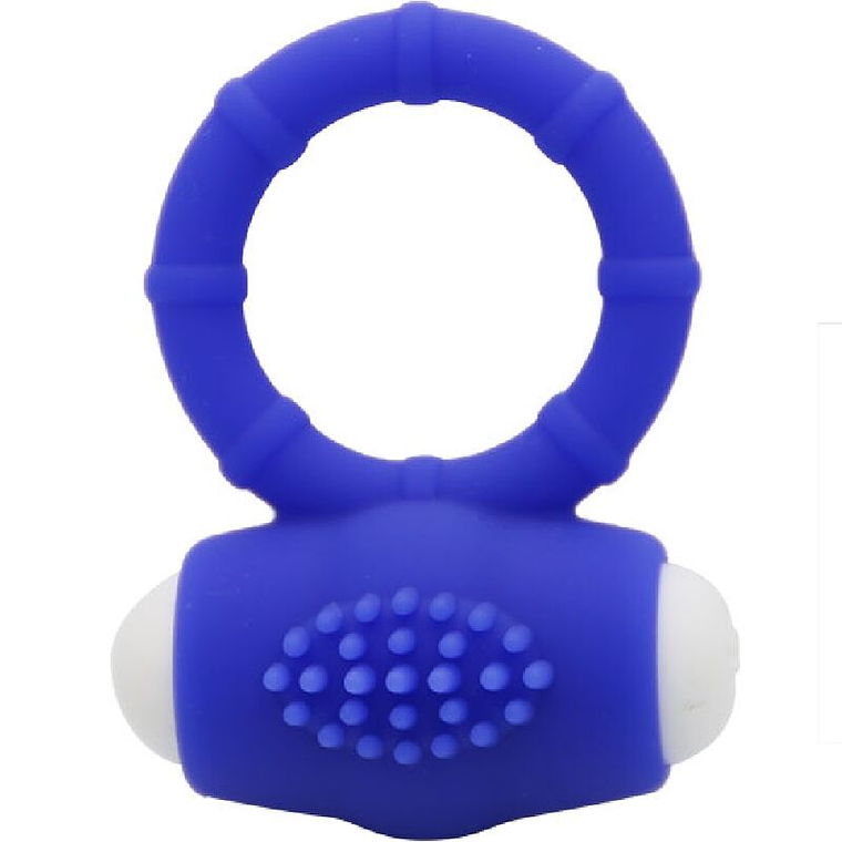 ARMONY - POWER O ANEL VIBRADOR SILICONE AZUL 1