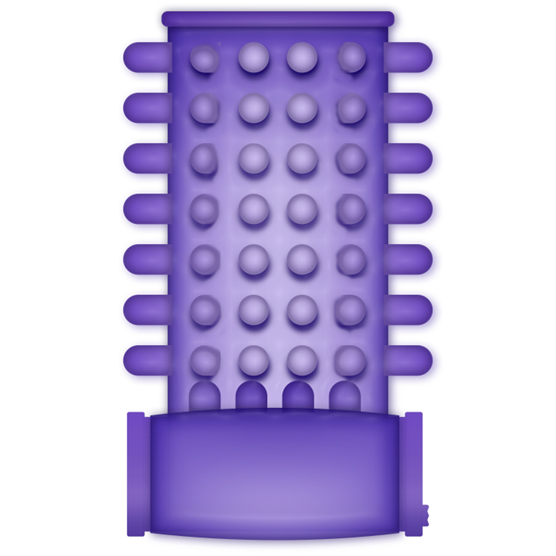 CASUAL LOVE - TAMPA DO PÊNIS DO VIBRADOR DE LILAC ANEL 1