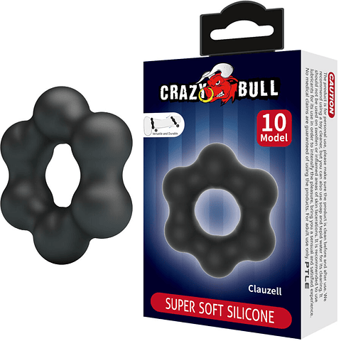 CRAZY BULL - ANEL DE SILICONE CLAUZELL MODELO 10