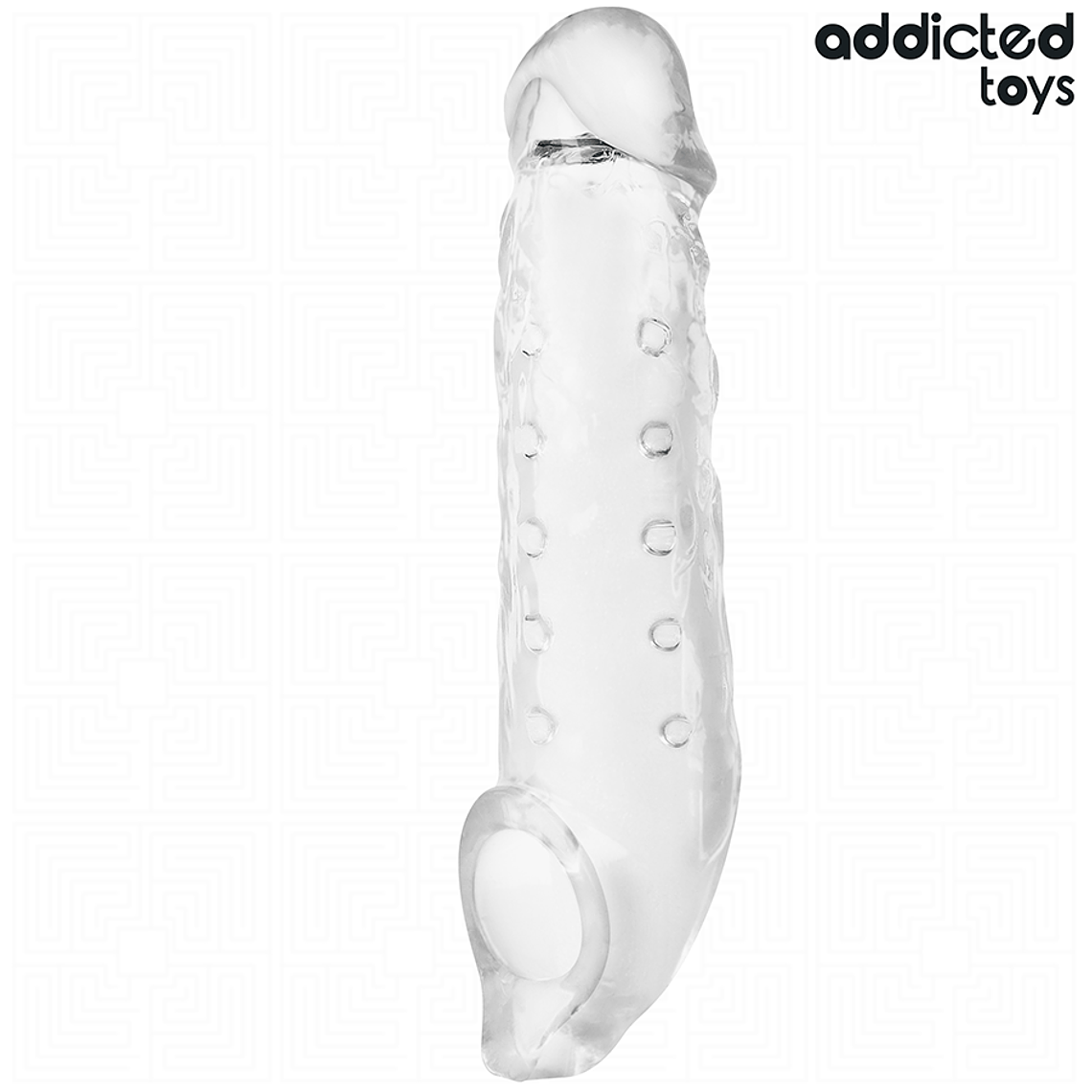 ADDICTED TOYS - BAINHA DE PÊNIS TRANSPARENTE TAMANHO M 27 CM 1