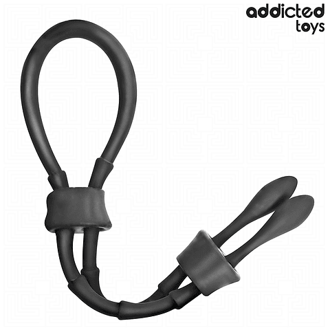 ADDICTED TOYS - CORDA DE SILICONE AJUSTÁVEL PARA O PÊNIS