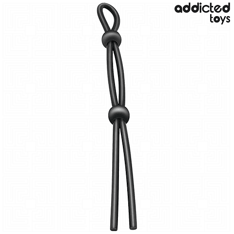 ADDICTED TOYS - CORDA DE SILICONE PARA O PÊNIS DE ALÇA DUPLA