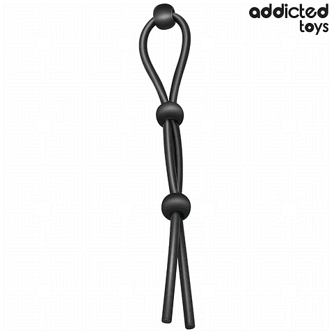 ADDICTED TOYS - CORDA DE SILICONE PARA O PÊNIS DE TRIPLO LOOP