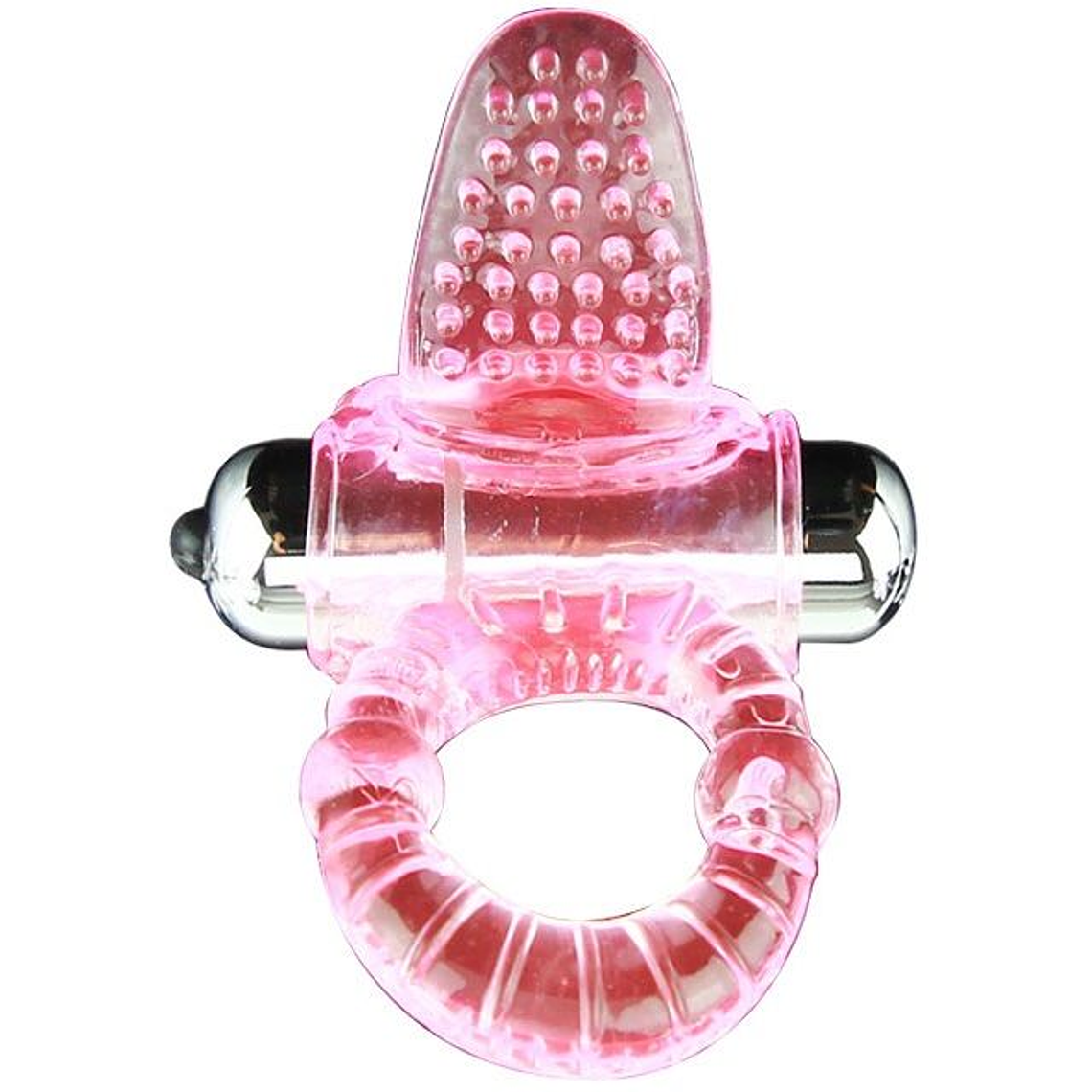 BAILE - SWEET ABS 10 RITMOS ANEL VIBRADOR ROSA ANEL PARA O PÊNIS 1