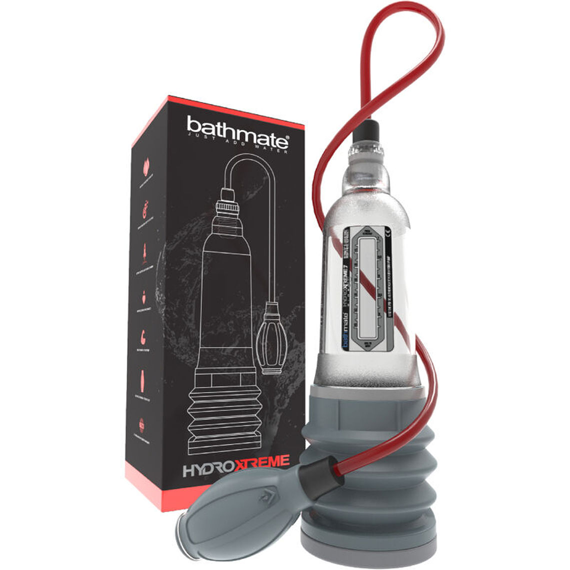 BATHMATE - HYDROXTREME 7 WIDE BOY TRANSPARENTE 1