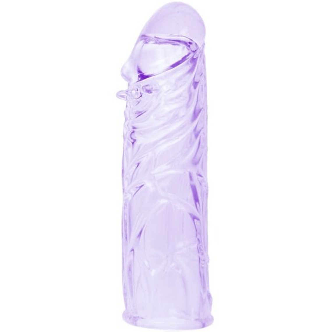 BAILE - CAPA LILAC PARA O PÉNIS EM SILICONE ADAPTVEL 13 CM 1