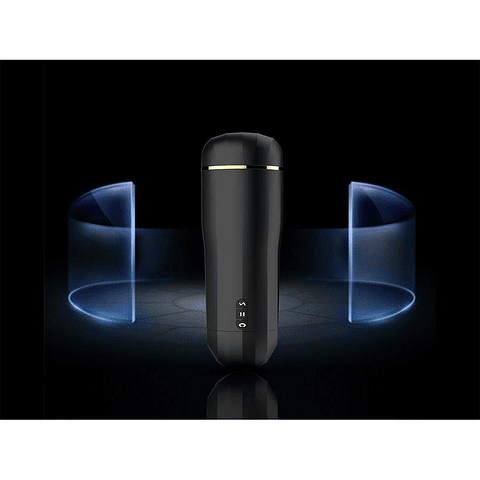 SHEQU - MASTURBADOR SNOW VAGINA COM VIBRAÇÃO E SUCÇÃO