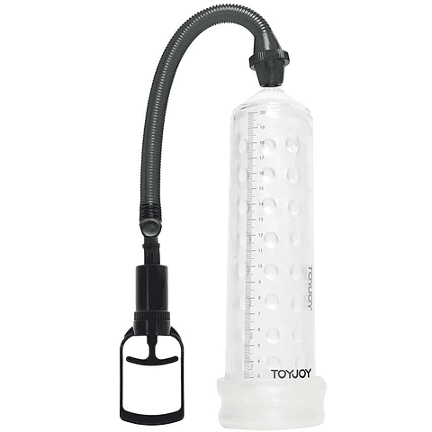TOYJOY - BOMBA DE MASSAGEM PODEROSA COM MANGA TRANSPARENTE