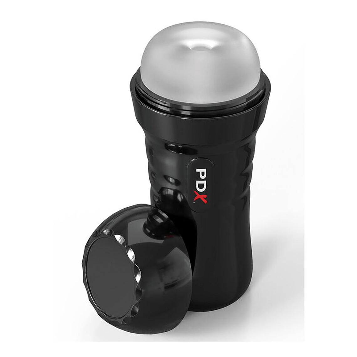 PDX EXTREME - SLIDE & GLIDE MASTURBADOR AUTOLUBRIFICANTE TRANSPARENTE 1