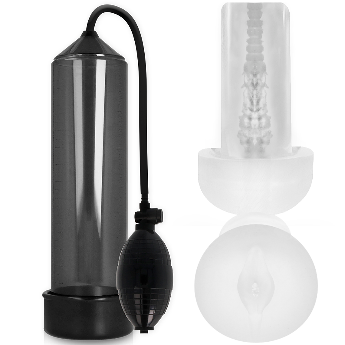 PUMP ADDICTED - RX3 PRETO COM MANGA DE PRAZER 1