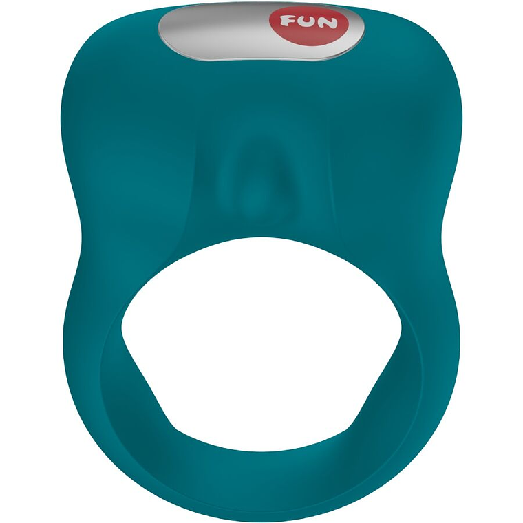 FUN FACTORY - ANEL PENIANO VIBRATÓRIO CONSTANTE VERDE-GARRAFA 1