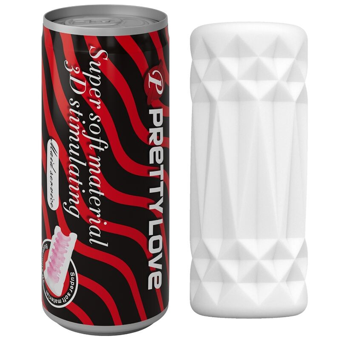 PRETTY LOVE - MASTURBADOR DE VAGINA HEDY BRANCO 1