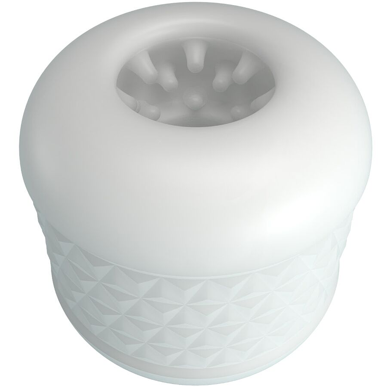 PRETTY LOVE - MASTURBADOR MASCULINO CRYSTLE BRANCO 1