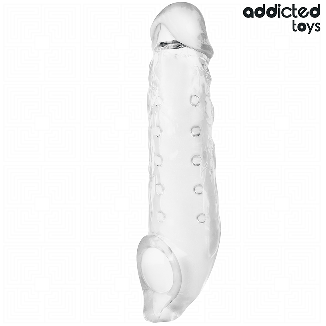 ADDICTED TOYS - EXTENSÃO DE PÊNIS TRANSPARENTE TAMANHO S 23 CM 1