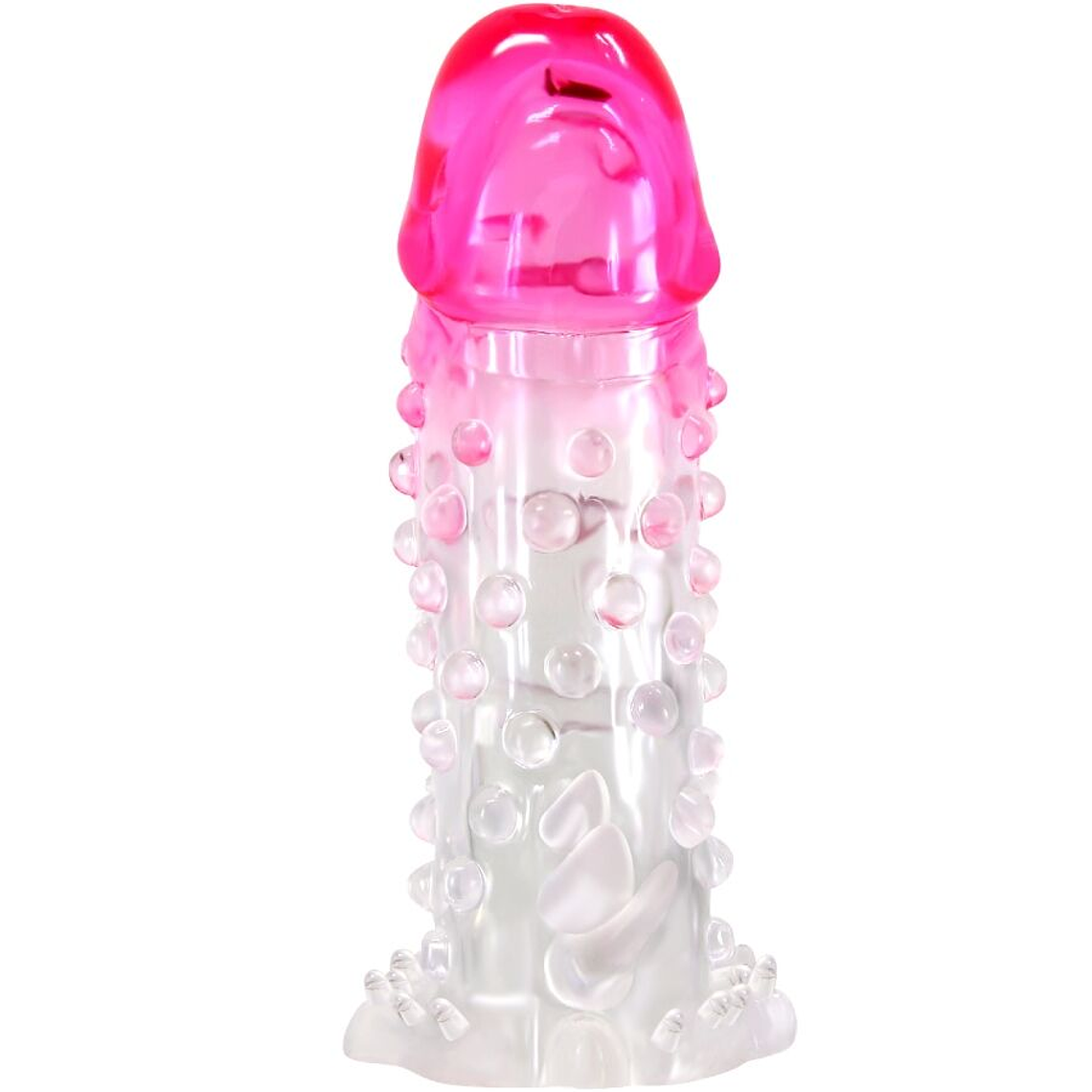 PRETTY LOVE - BAINHA DE AMPLIAÇÃO REALISTA WILFORD COM PÊNIS EM RELEVO ROSA 1