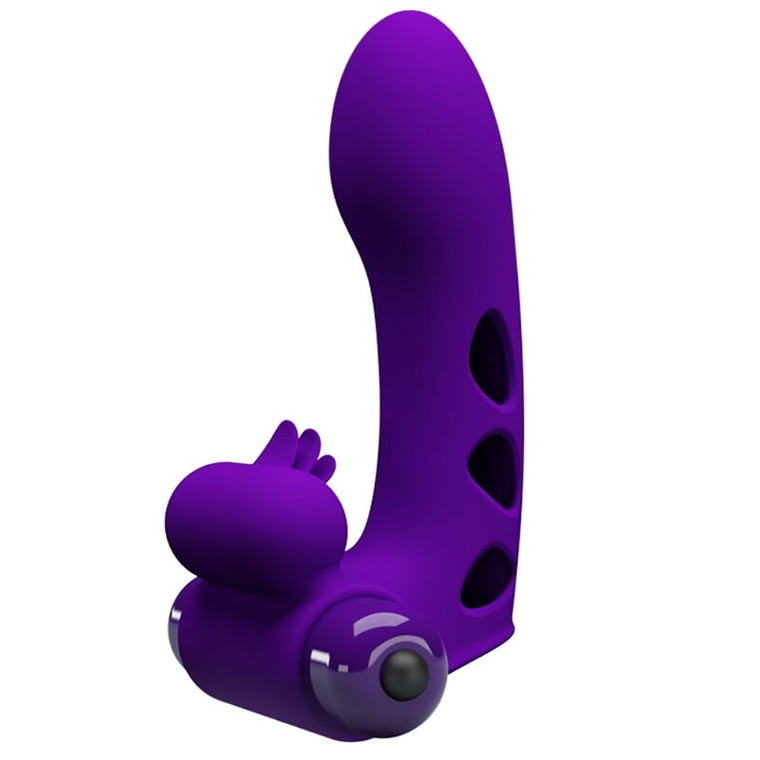 PRETTY LOVE - CAPA DE DEDO VIBRADOR ROXO ORLANDO 1