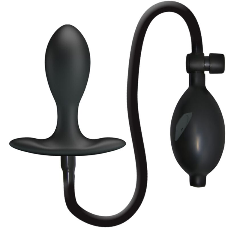 PRETTY LOVE - PLUG ANAL INFLÁVEL PRETO 1