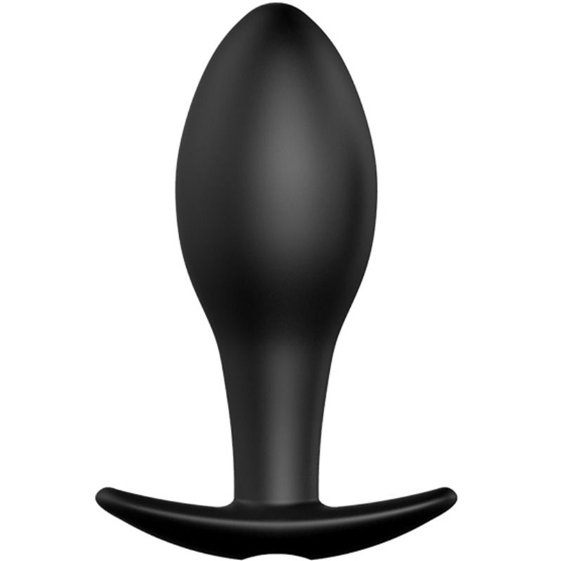 PRETTY LOVE - PLUG ANAL NCORA FORMA SILICONE 12 MODOS DE VIBRAO PRETO 1