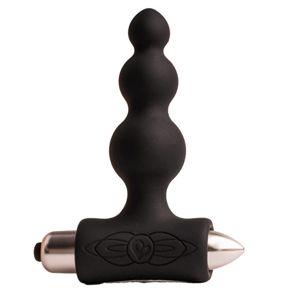 ROCKS-OFF - PETITE SENSATIONS BUBBLES PLUG ANAL VIBRADOR PRETO 1