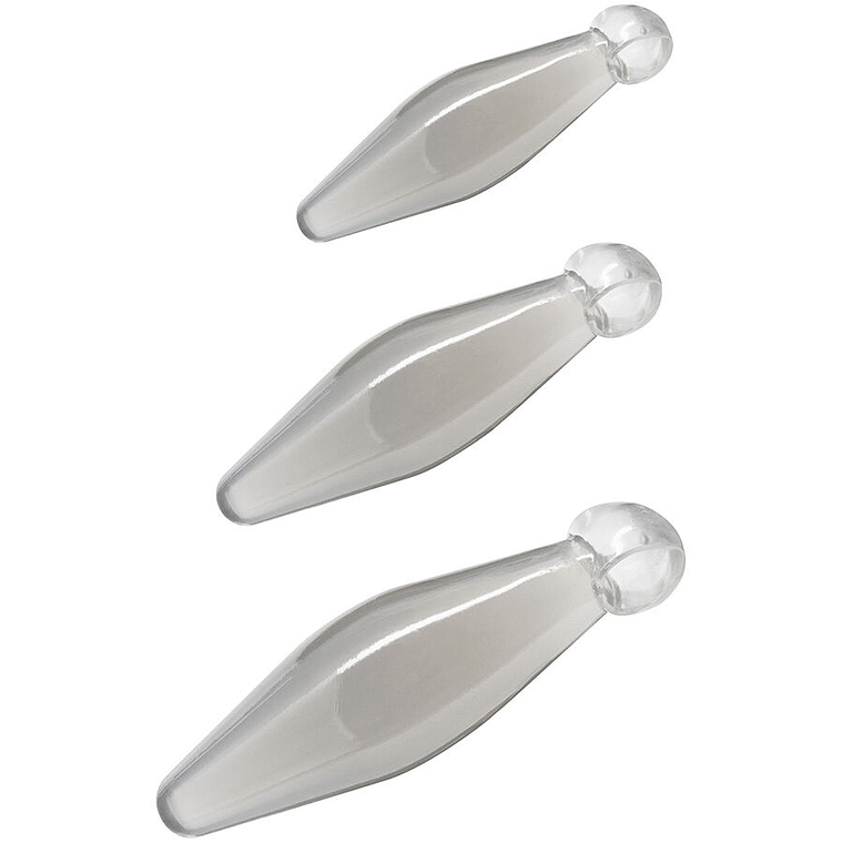 TOYJOY - ANAL PLAY FINGER RIMMER 3 PEÇAS TRANSPARENTE 1