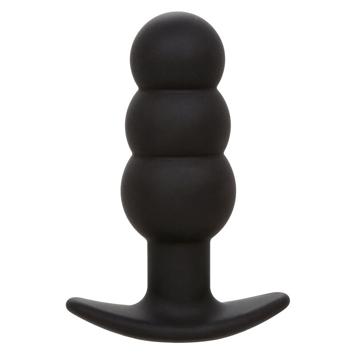 CALEXOTICS - ROCK BOTTOM PLUG ANAL COM ESFERAS 10 VIBRAÇÕES SILICONE PRETO 1