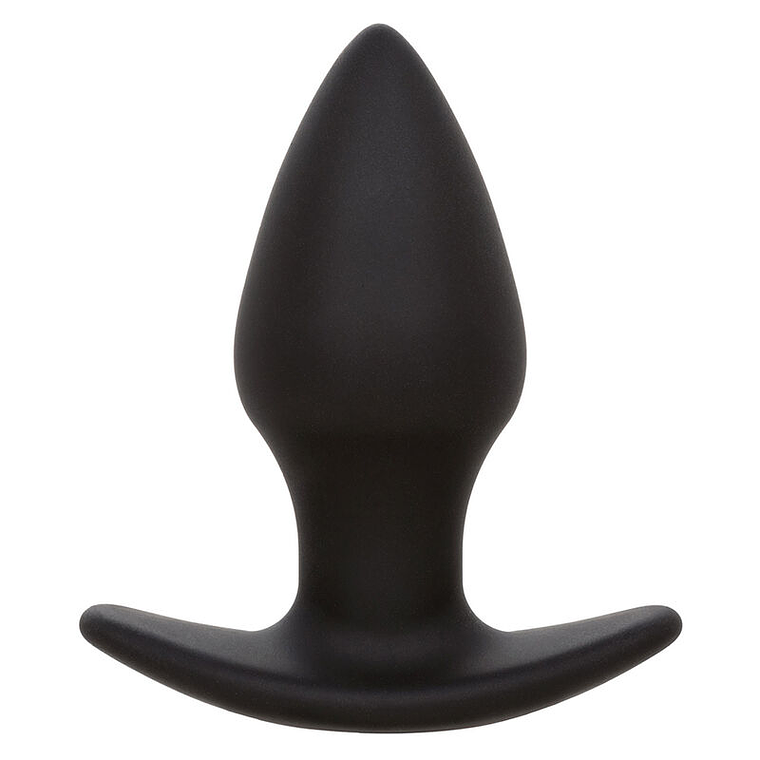CALEXOTICS - ROCK BOTTOM PLUG ANAL PERFEITO 10 VIBRAÇÕES SILICONE PRETO 1