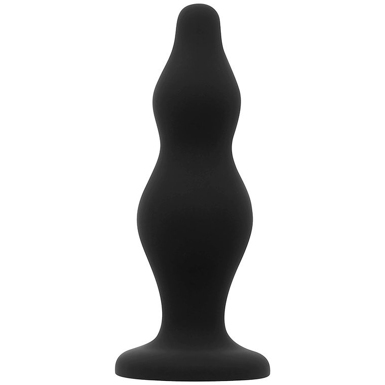 OHMAMA - PLUG ANAL DE SILICONE NIVELADO 12 CM 1