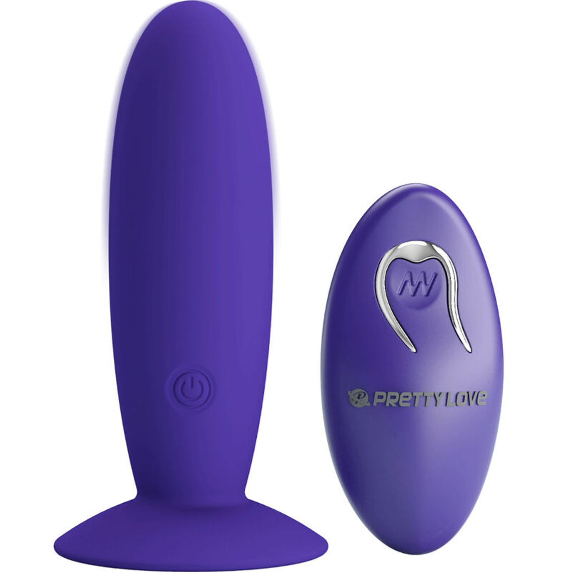 PRETTY LOVE - JUVENTUDE PLUG VIBRADOR ANAL CONTROLE REMOTO VIOLETA 1
