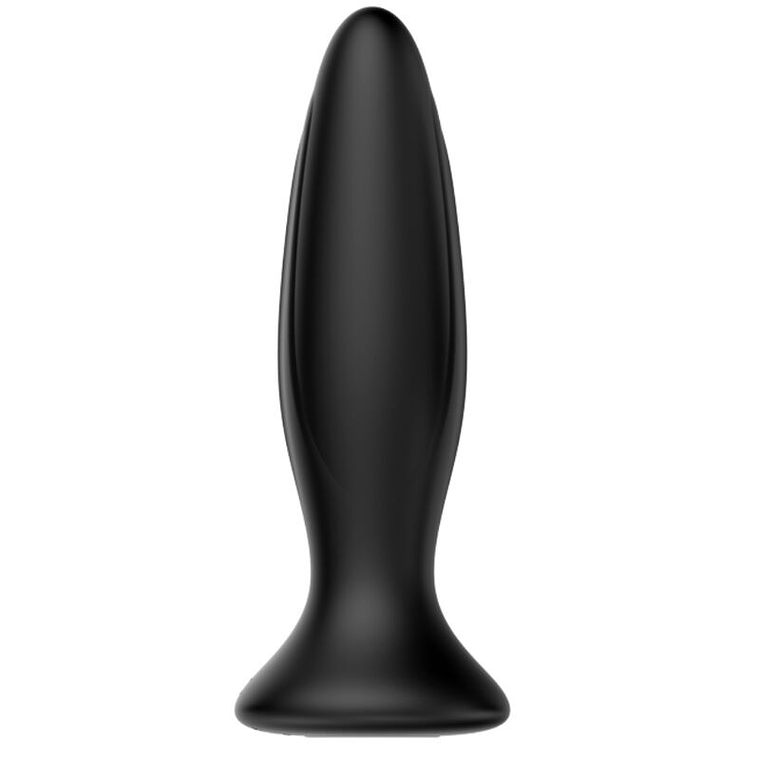 MR PLAY - PLUG ANAL VIBRADOR PRETO RECARREGVEL 1