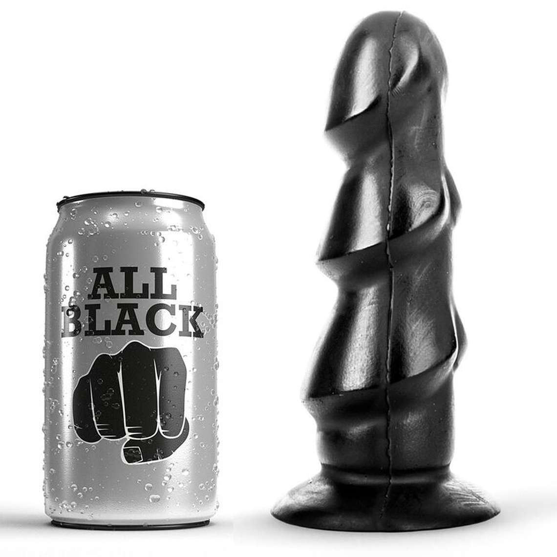 ALL BLACK - DILDO 17 CM 1