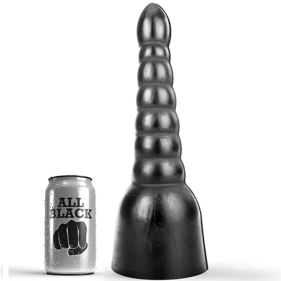 ALL BLACK - DILDO 34 CM 1