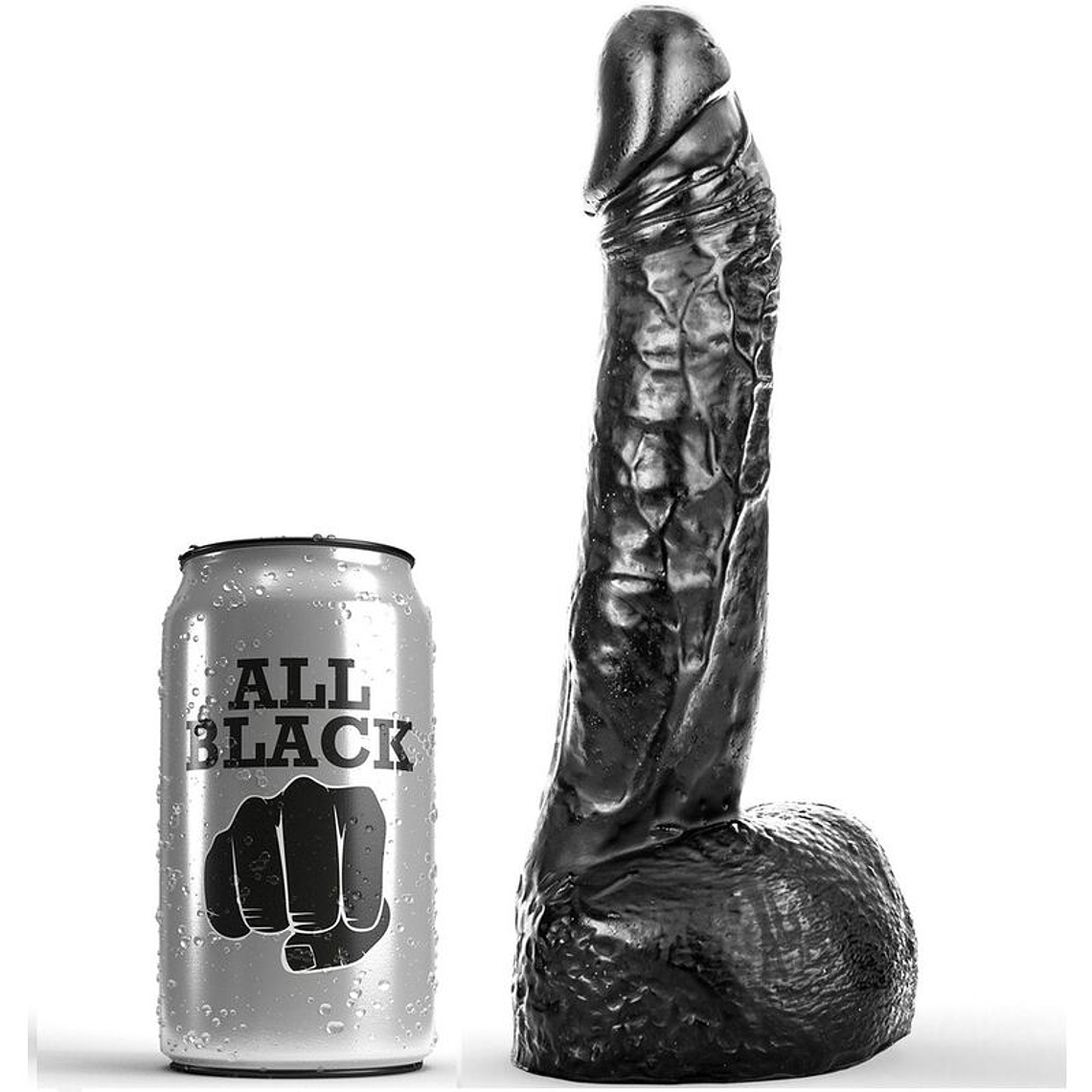 ALL BLACK - DILDO FISTING 20 CM 1