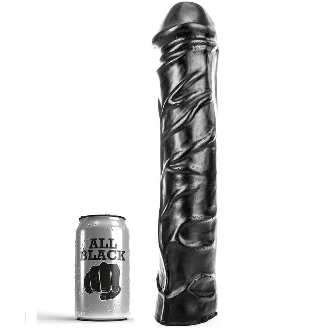 ALL BLACK - DILDO GIGANTE SOFT FISTING 32 CM 1