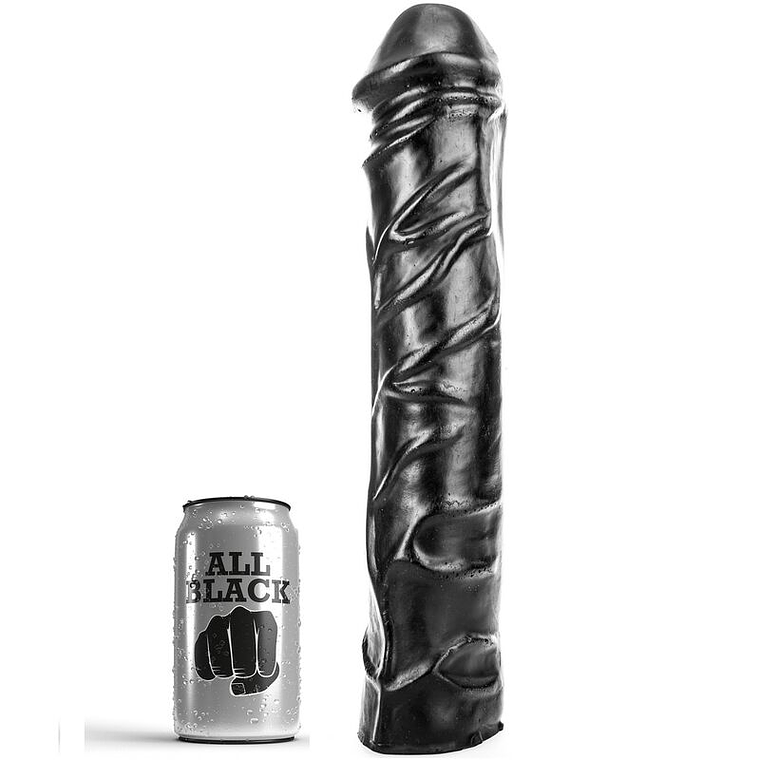 ALL BLACK - DILDO GIGANTE SOFT FISTING 32 CM 1