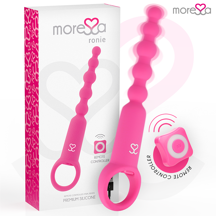 MORESSA - RONIE CONTROLE REMOTO PRAZER ANAL ROSA 1