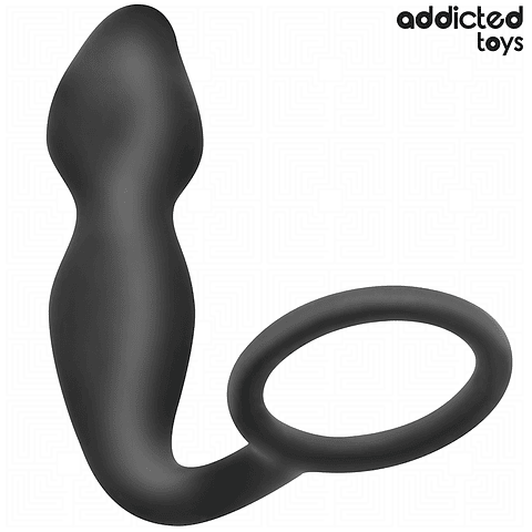 ADDICTED TOYS - PLUG ANAL COM ANEL MODELO 2
