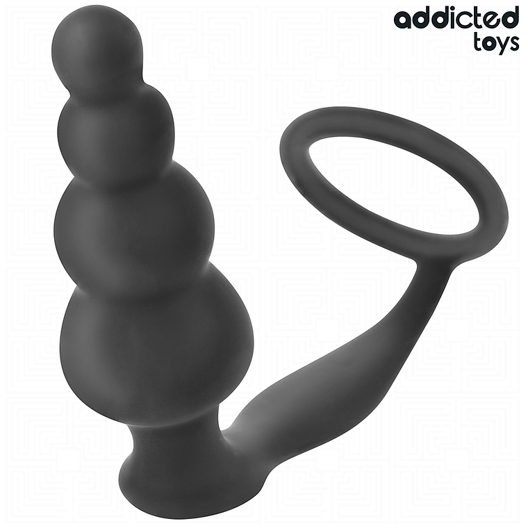 ADDICTED TOYS - PLUG ANAL COM ANEL MODELO 5 1