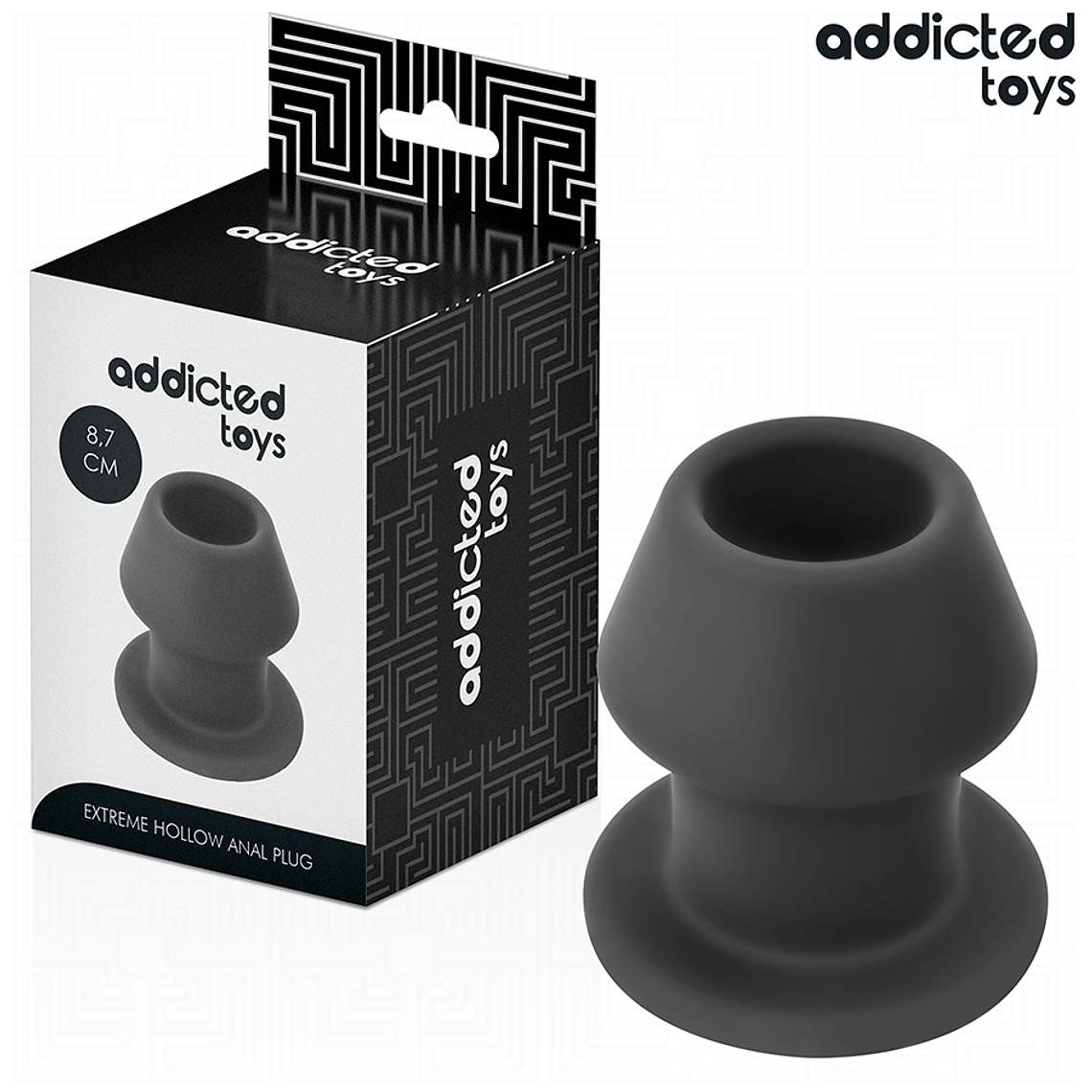 ADDICTED TOYS - PLUG ANAL EXTREMO OCO TAMANHO M 8,7 CM 1