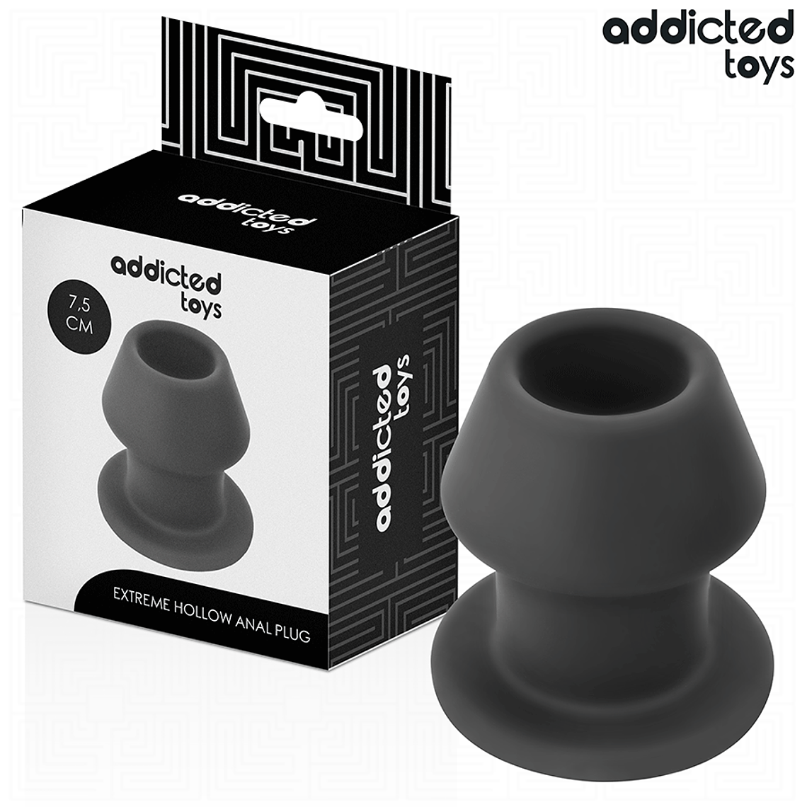 ADDICTED TOYS - PLUG ANAL EXTREMO OCO TAMANHO S 7,5 CM 1