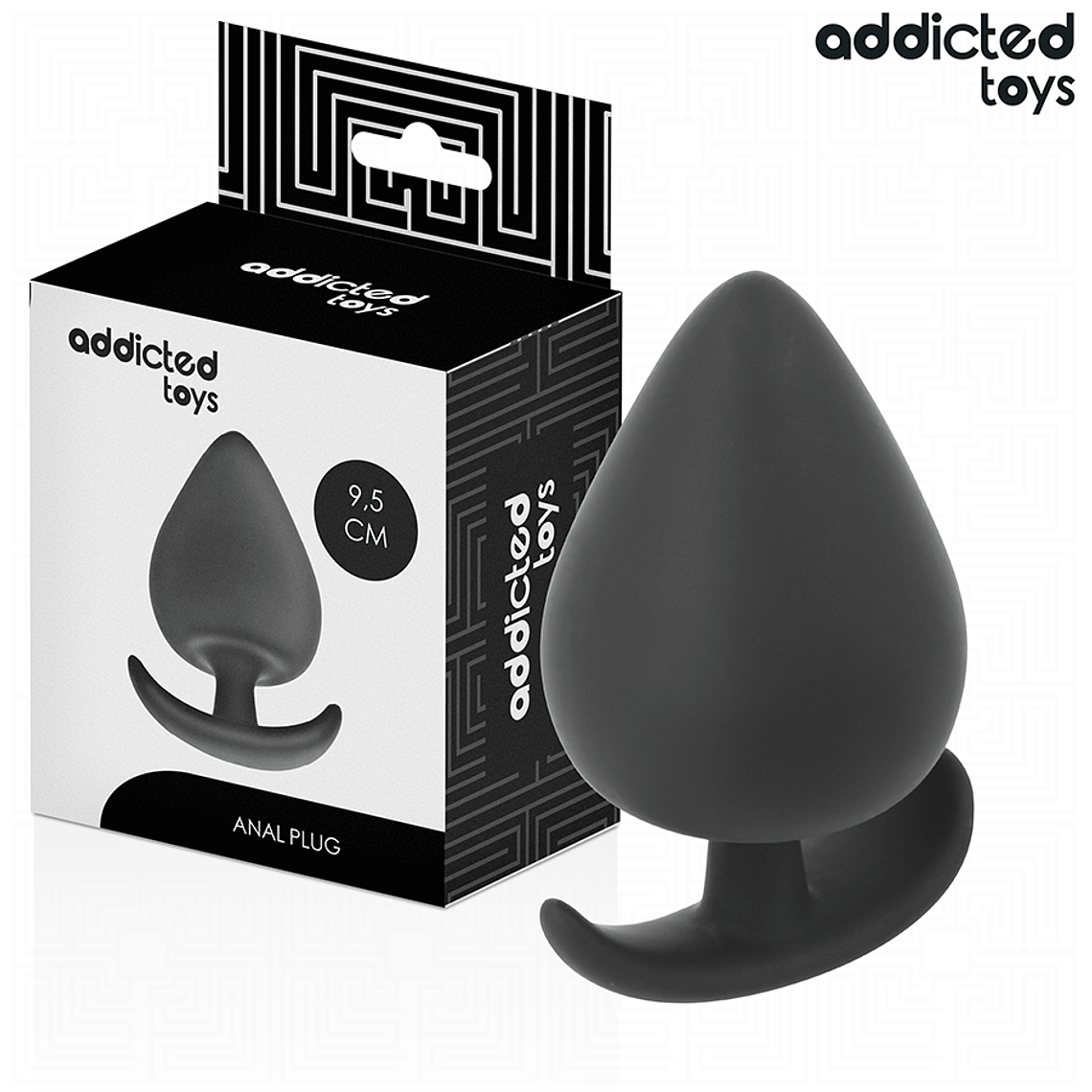 ADDICTED TOYS - PLUG ANAL TAMANHO XL 9.5 CM 1