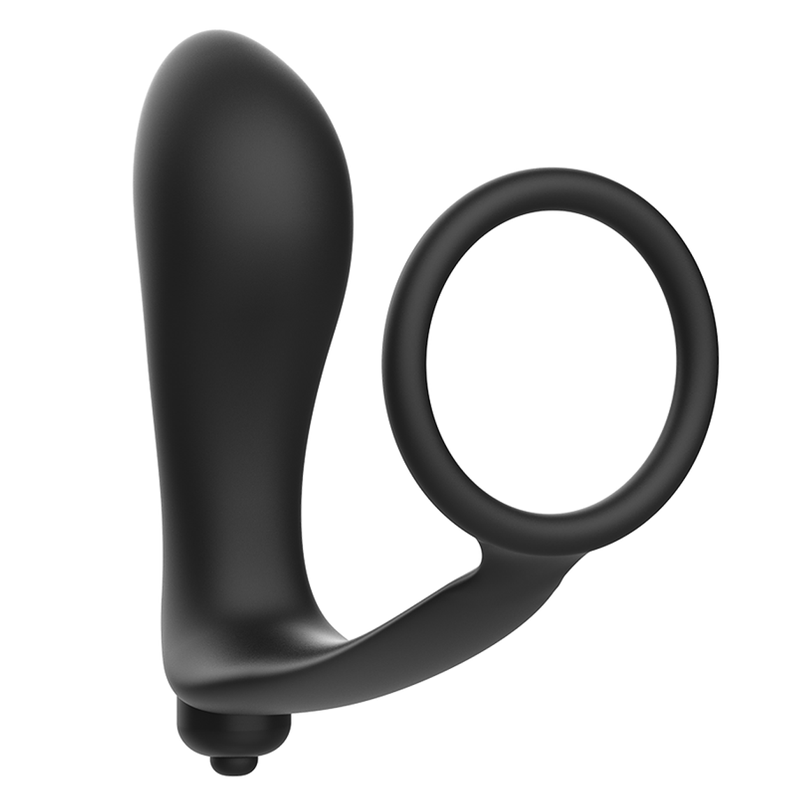 ADDICTED TOYS - PLUG ANAL VIBRATÓRIO COM ANEL PARA PÊNIS 1