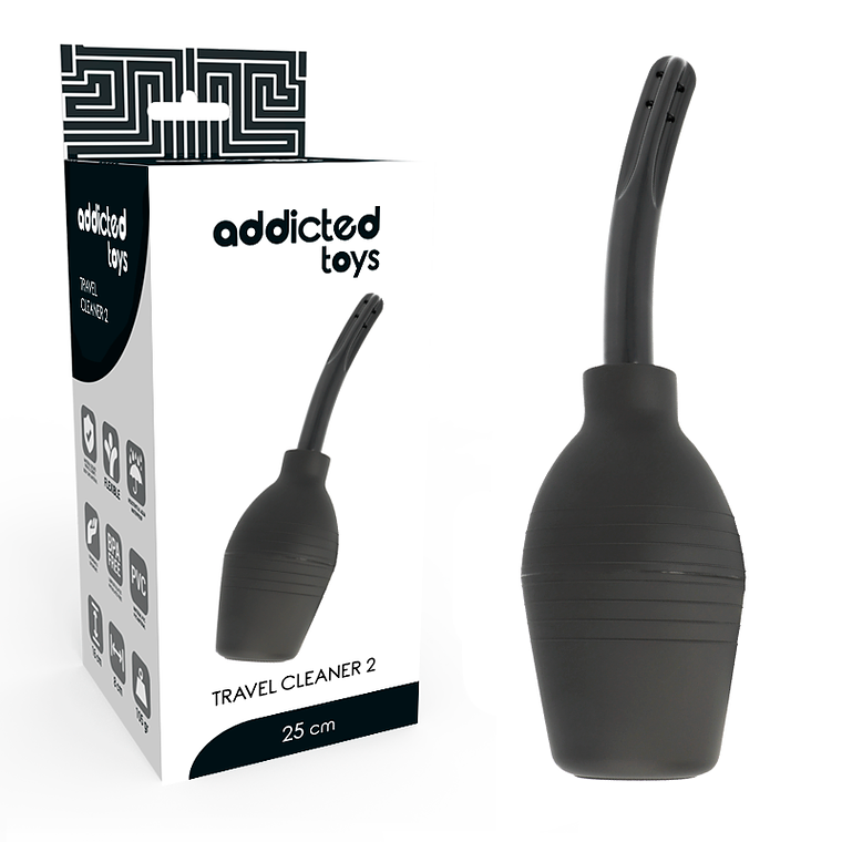 ADDICTED TOYS - SQUEEZE CLEAN PRETO 1