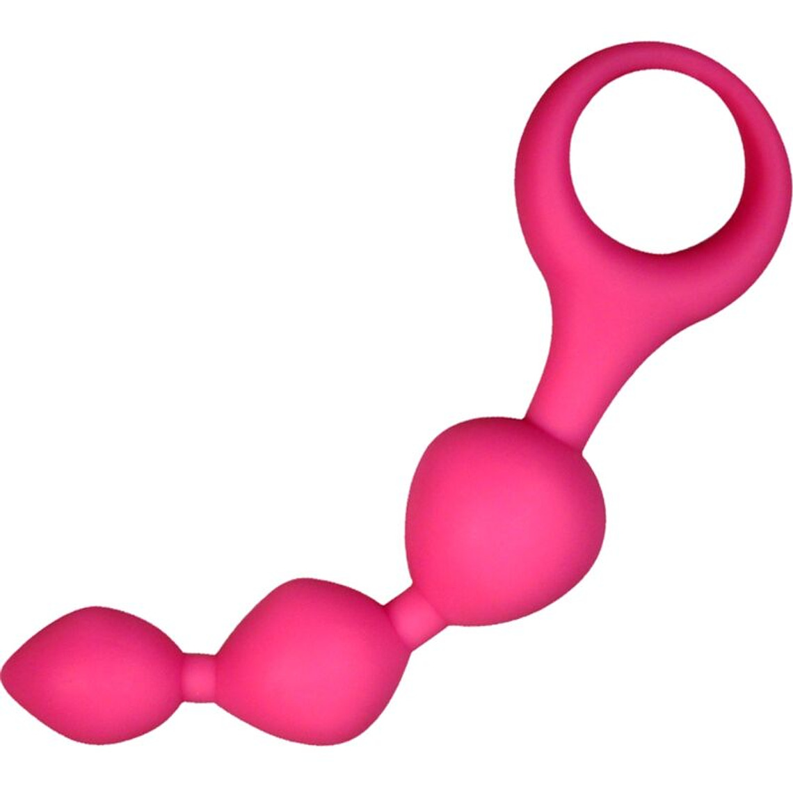 ALIVE - BOLAS ANAIS DE SILICONE TRIBALL ROSA 15 CM 1